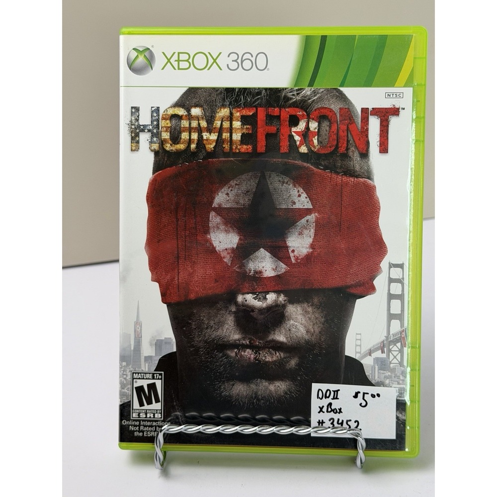 Homefront (Xbox 360, 2011) CIB COMPLETE &